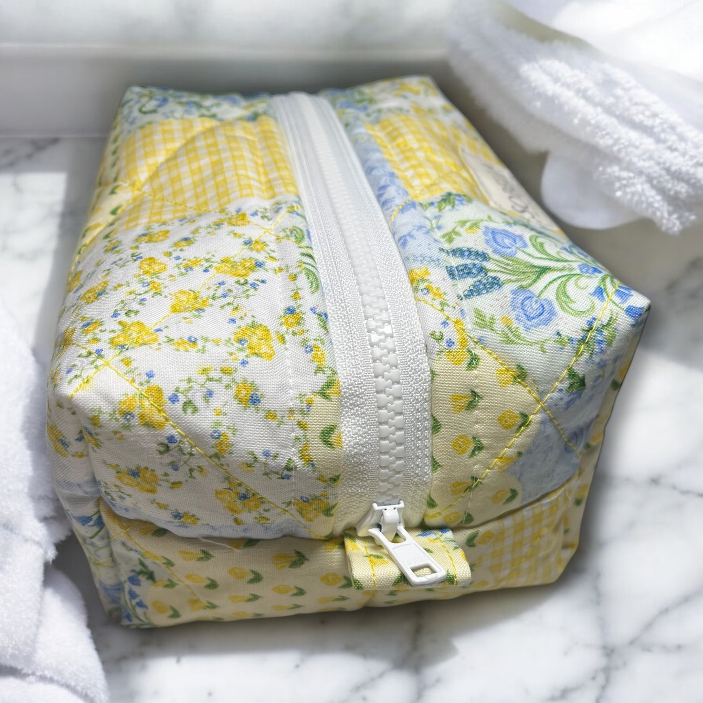 Green and Yellow Patchwork