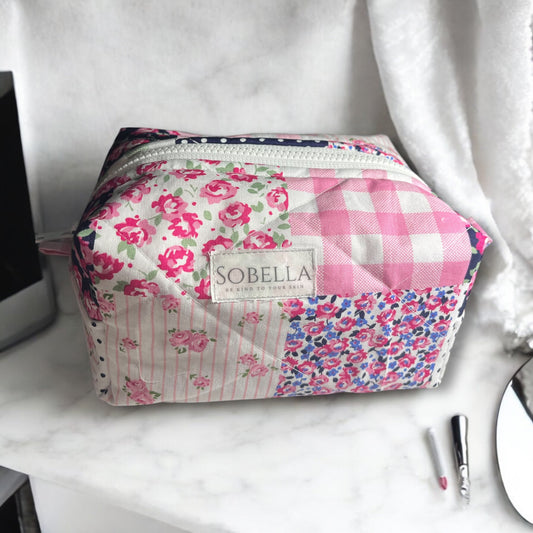 Floral and Striped Patchwork