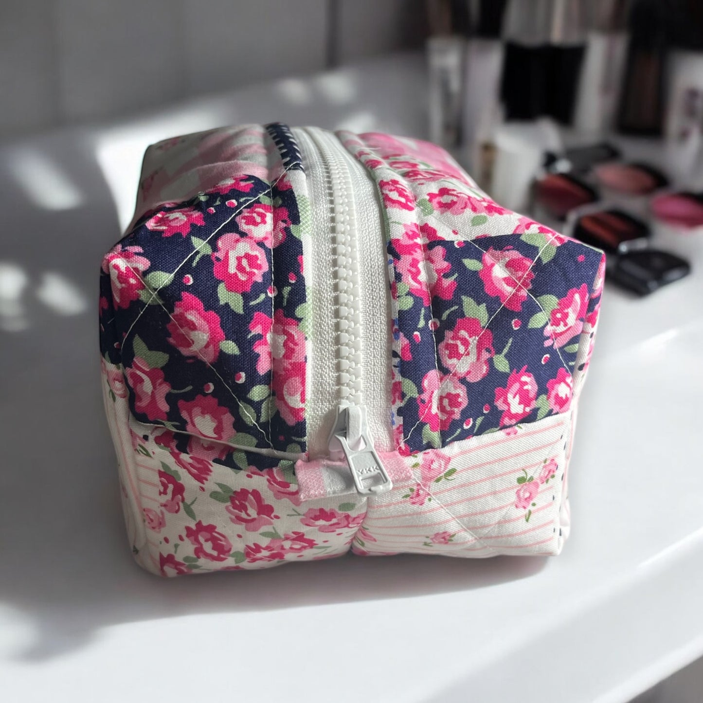 Floral and Striped Patchwork
