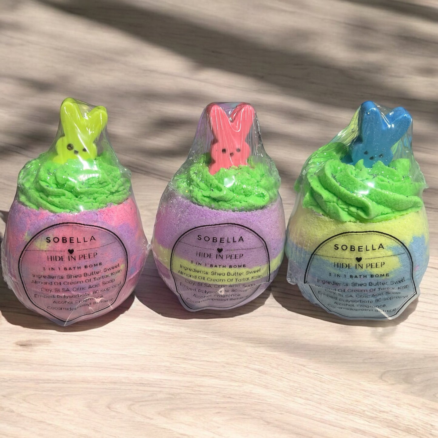 3 in 1 Hide In Peep Bath Bomb