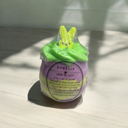 3 in 1 Hide In Peep Bath Bomb