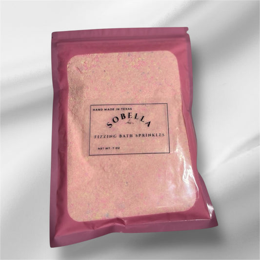 Fizzing Bath Sprinkles (Pink)